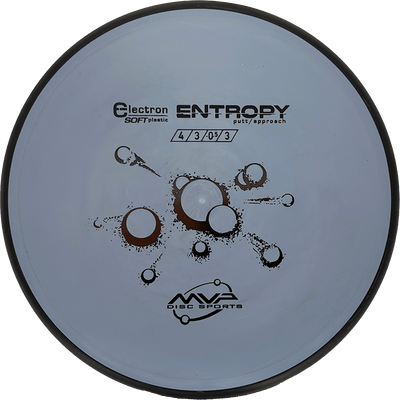 MVP Entropy MVP Entropy - Soft Electron / 172g - Gray (Black) - Skyline Disc Golf