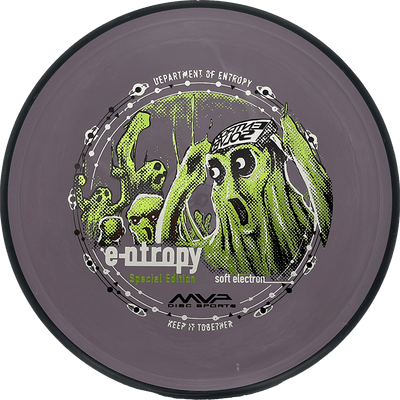 MVP Entropy MVP Entropy - Soft Electron - Special Edition / 175g - Charcoal w/ Hint of Violet (Special Edition) - Skyline Disc Golf