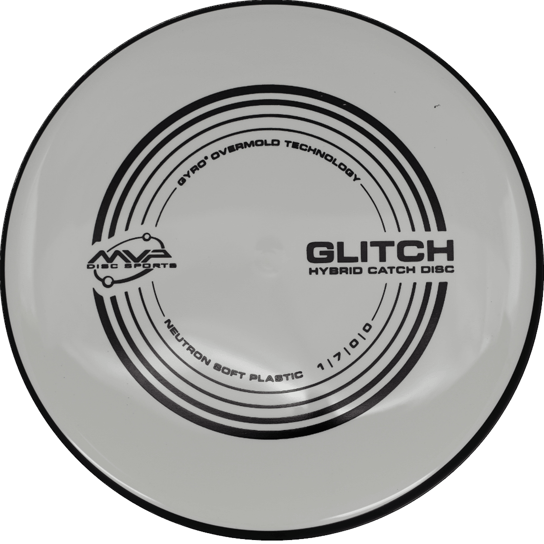 MVP Glitch MVP Glitch - Neutron Soft / 152g - White (Black) - Skyline Disc Golf