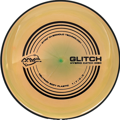 MVP Glitch MVP Glitch - Neutron Soft / 151g - Peach w/ Hint of Green (Black) *1005* - Skyline Disc Golf