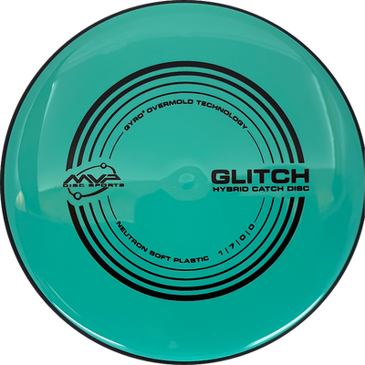 MVP Glitch MVP Glitch - Neutron Soft / 145g - Mint (Black) - Skyline Disc Golf