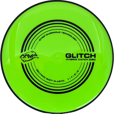 MVP Glitch MVP Glitch - Neutron Soft / 145g - Chartreuse (Black) - Skyline Disc Golf