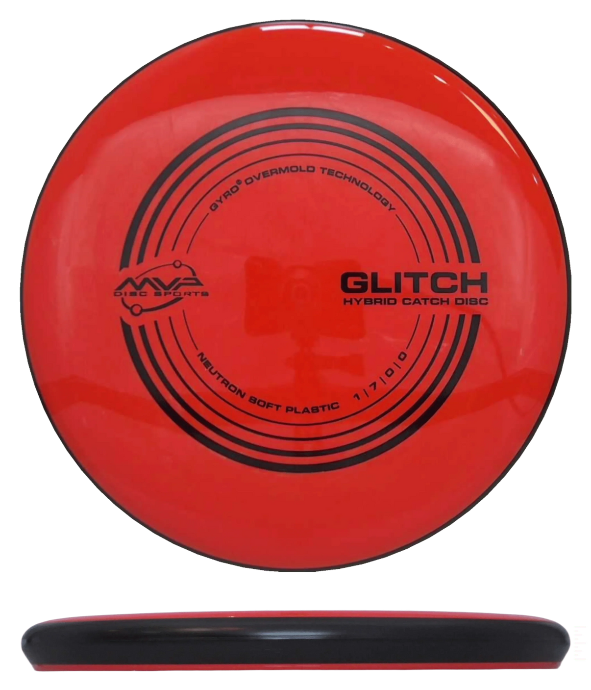 MVP Glitch - Neutron Soft / 145g - Orange (Black) - Skyline Disc Golf