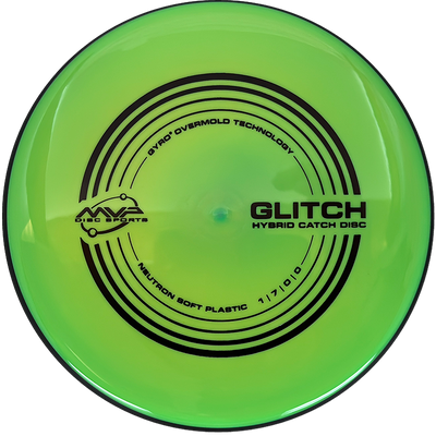 MVP Glitch MVP Glitch - Neutron Soft / 150g - Lime (Black) - Skyline Disc Golf