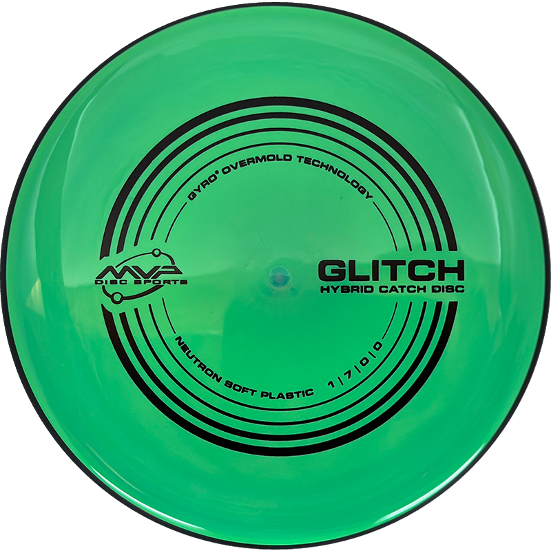 MVP Glitch MVP Glitch - Neutron Soft / 151g - Green Swirl (Black) - Skyline Disc Golf