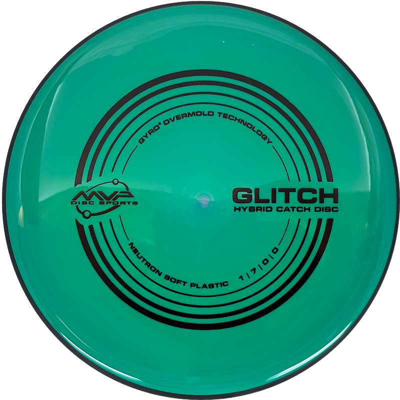 MVP Glitch MVP Glitch - Neutron Soft / 151g - Mint (Black) - Skyline Disc Golf