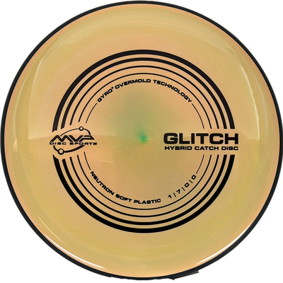 MVP Glitch MVP Glitch - Neutron Soft / 151g - Peach w/ Hint of Green (Black) *1004* - Skyline Disc Golf