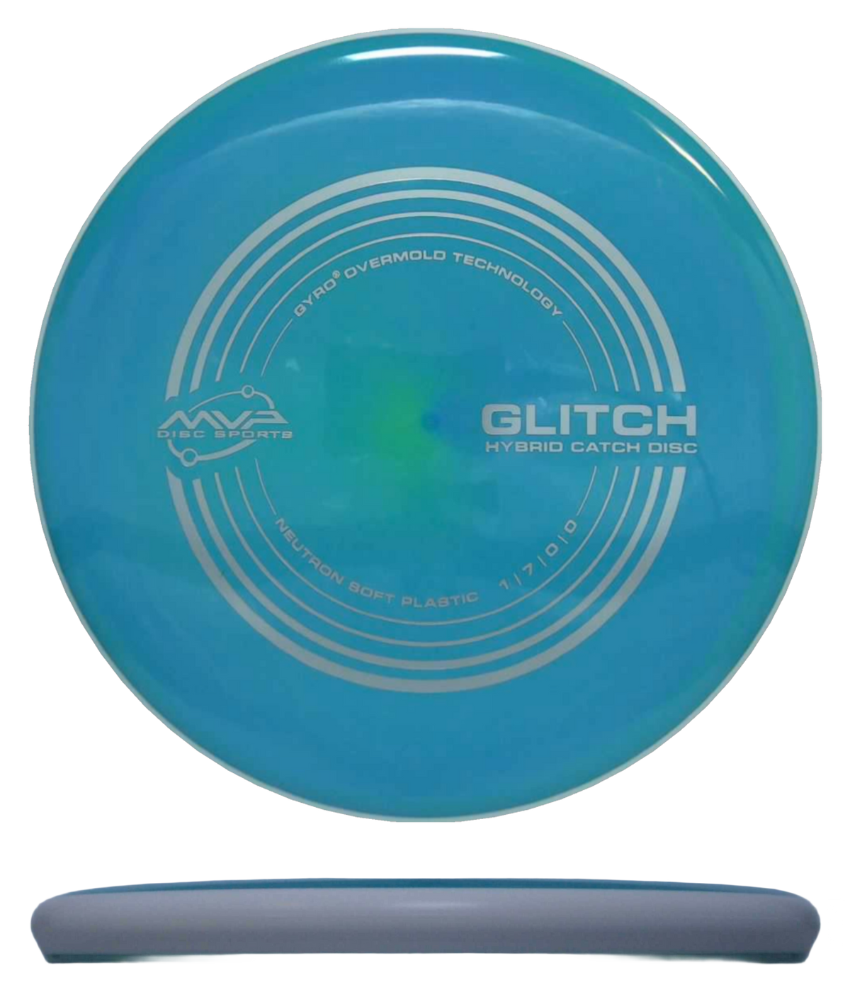 MVP Glitch - Neutron / 148g - Swirly Teal (Silver)