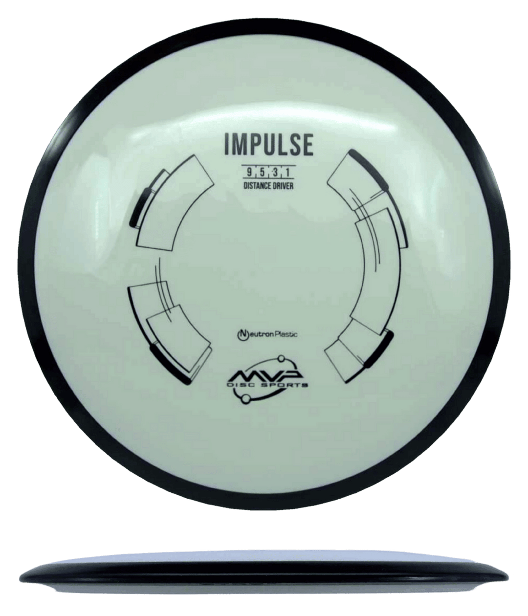 MVP Impulse - Neutron / 164g - White (Black)