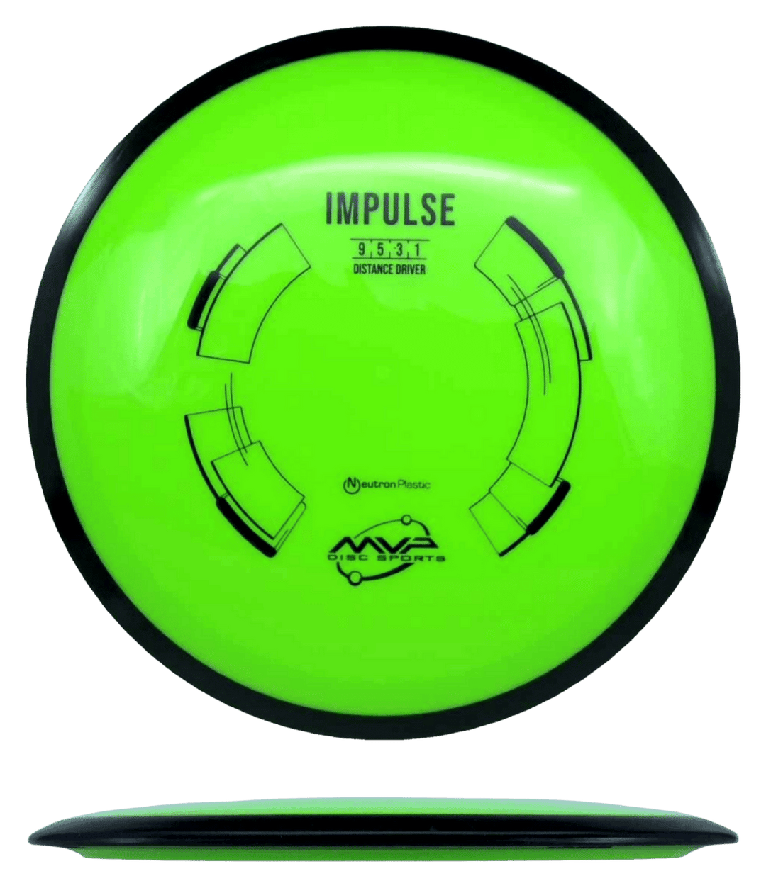 MVP Impulse - Neutron / 166g - Highlighter Green (Black)