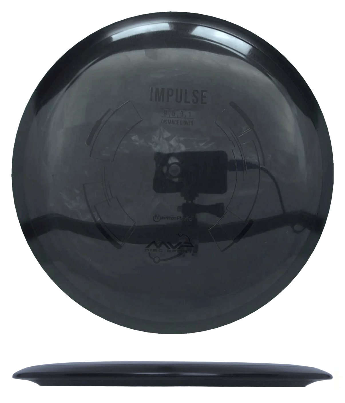 MVP Impulse - Neutron / 158g - Black (Black) - Skyline Disc Golf