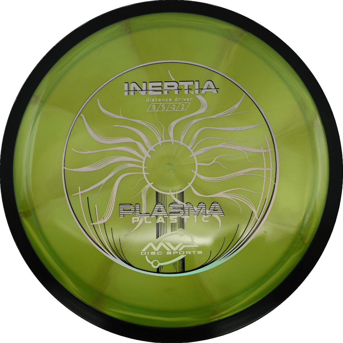 167g - Green (Chrome) Plasma MVP Inertia - Skyline Disc Golf
