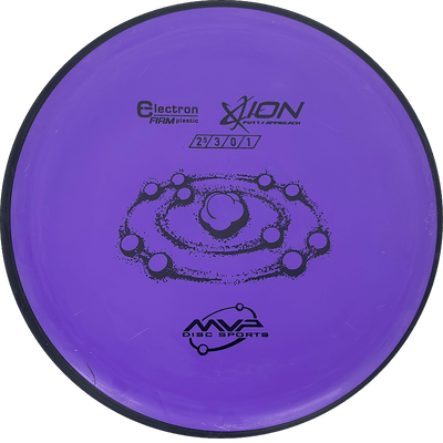 MVP Ion MVP Ion - Electron Firm / 169g - Royal Purple (Black) - Skyline Disc Golf