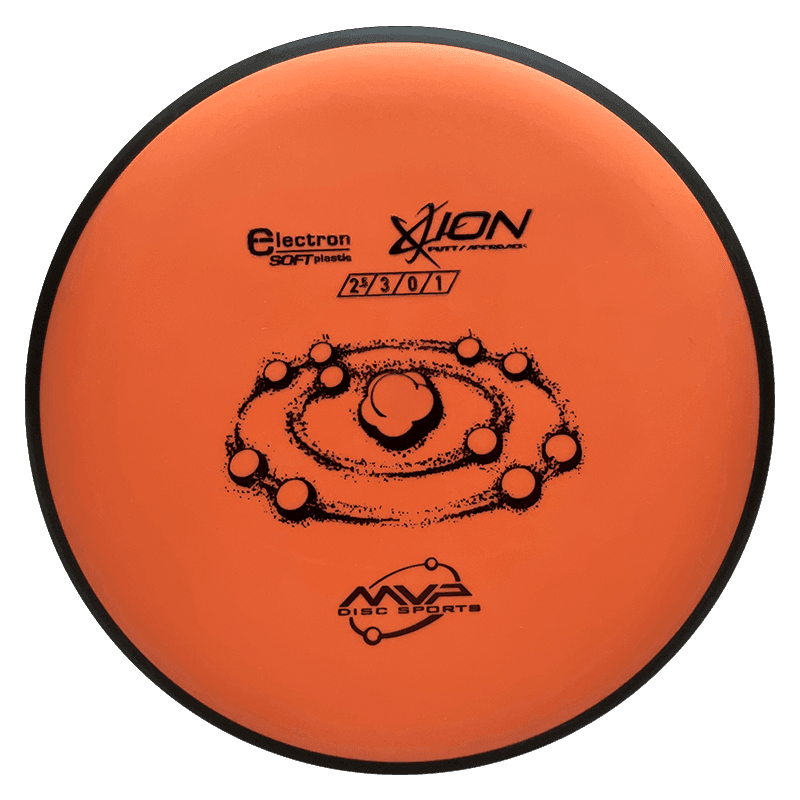 MVP Ion MVP Ion - Electron Soft / 165g - Orange (Black) - Skyline Disc Golf