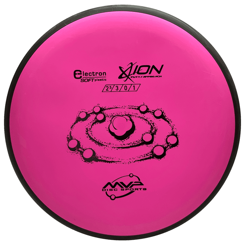 MVP Ion MVP Ion - Electron Soft / unstamped - Pink (Black) - Skyline Disc Golf