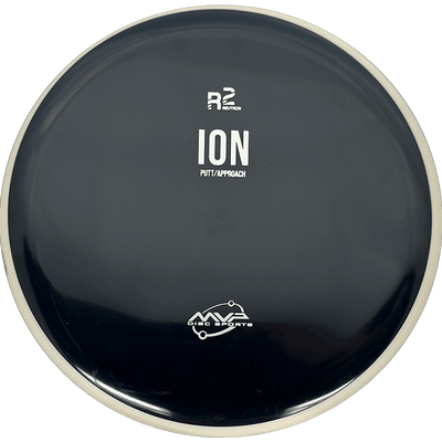 MVP Ion MVP Ion - R2 Neutron / 167g - Black w/ White Rim (Silver) - Skyline Disc Golf