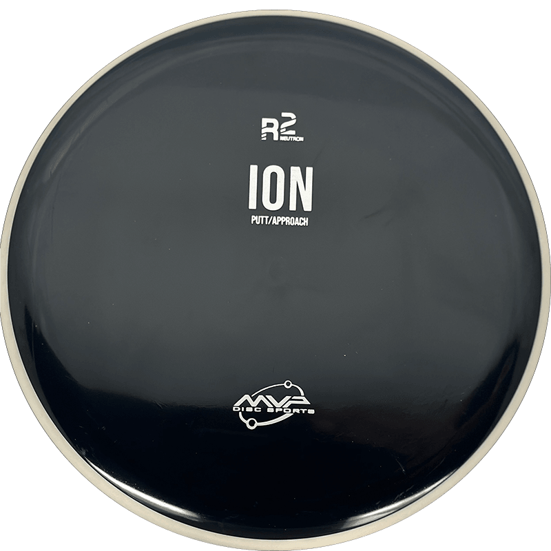 MVP Ion MVP Ion - R2 Neutron / 174g - Black w/ White Rim (Silver) - Skyline Disc Golf