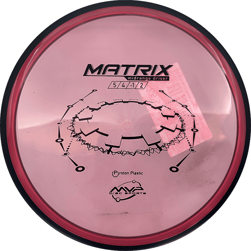 176g - Red - ish (Black) *1006* Proton MVP Matrix - Skyline Disc Golf