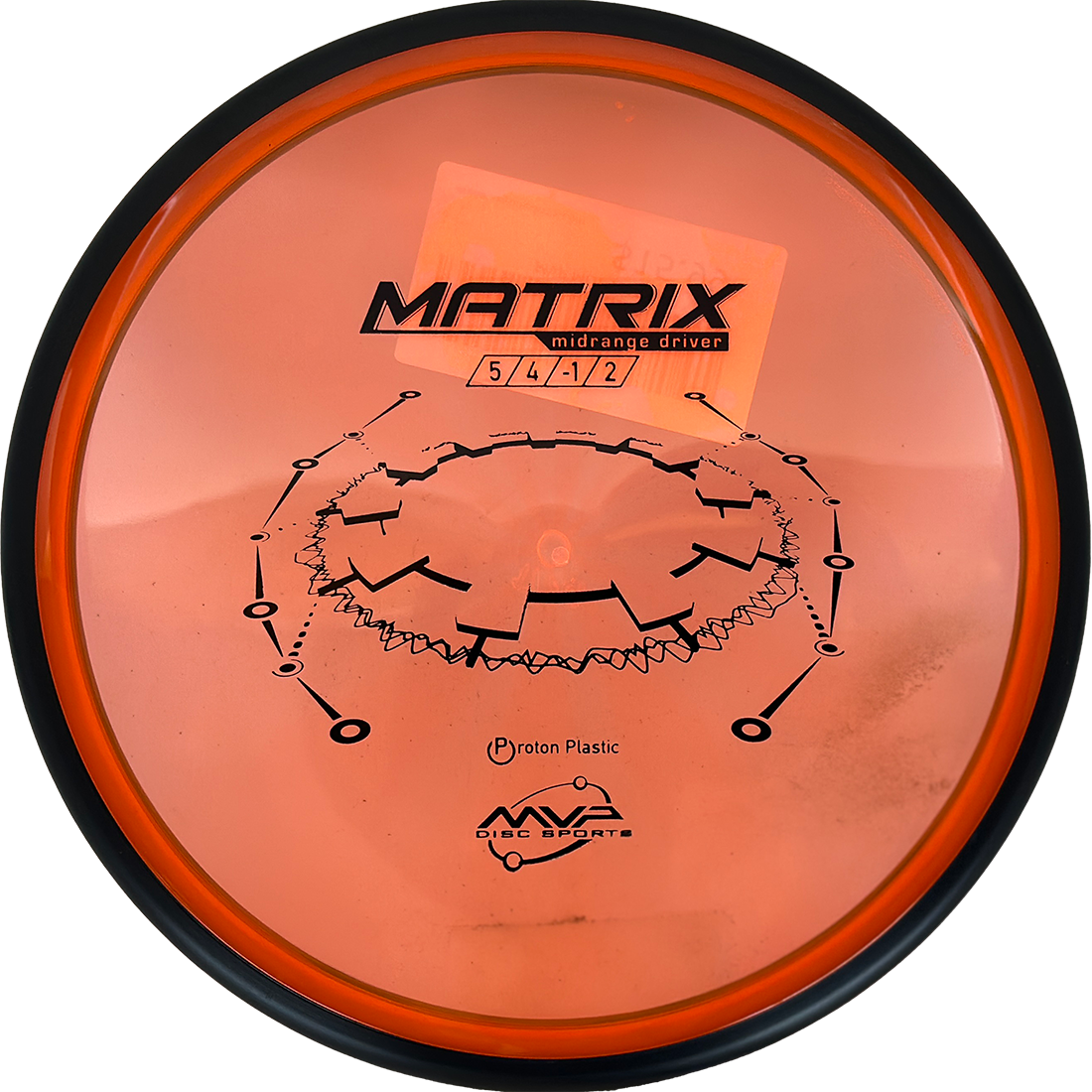 MVP Matrix MVP Matrix - Proton / 172g - Orange (Black) - Skyline Disc Golf