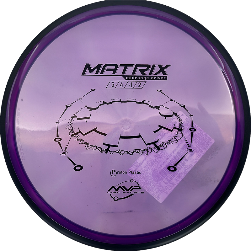 MVP Matrix MVP Matrix - Proton / 175g - Grape (Black) - Skyline Disc Golf