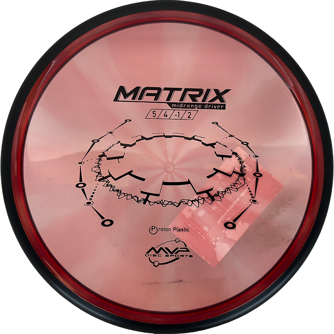 MVP Matrix MVP Matrix - Proton / 176g - Brick Red (Black) - Skyline Disc Golf