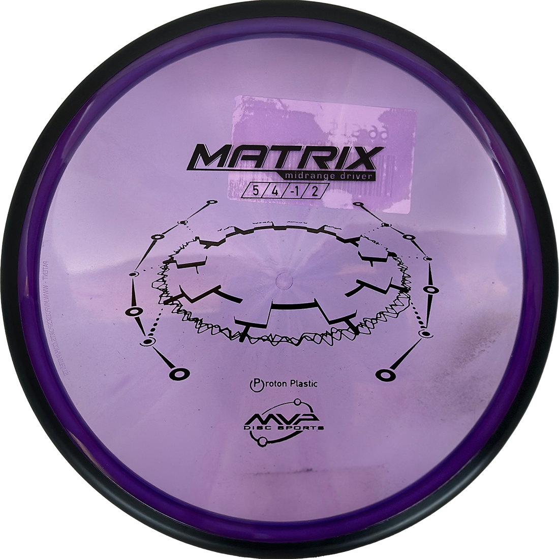 MVP Matrix MVP Matrix - Proton / 176g - Grape (Black) - Skyline Disc Golf