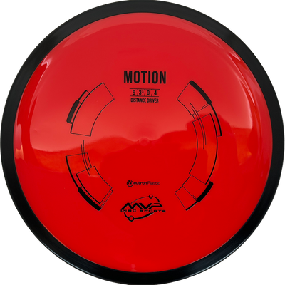 MVP Motion MVP Motion - Neutron / 165g - Red (Black) - Skyline Disc Golf