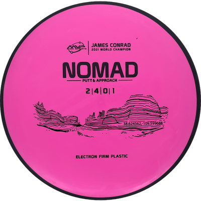 MVP Nomad MVP Nomad - Electron Firm / 166g - Pink (Black) - Skyline Disc Golf