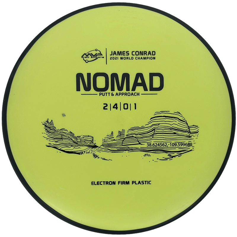 MVP Nomad MVP Nomad - Electron Firm / 171g - Yellow (Black) - Skyline Disc Golf