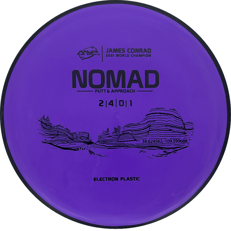 MVP Nomad - Electron / 165g - Royal Purple (Black)