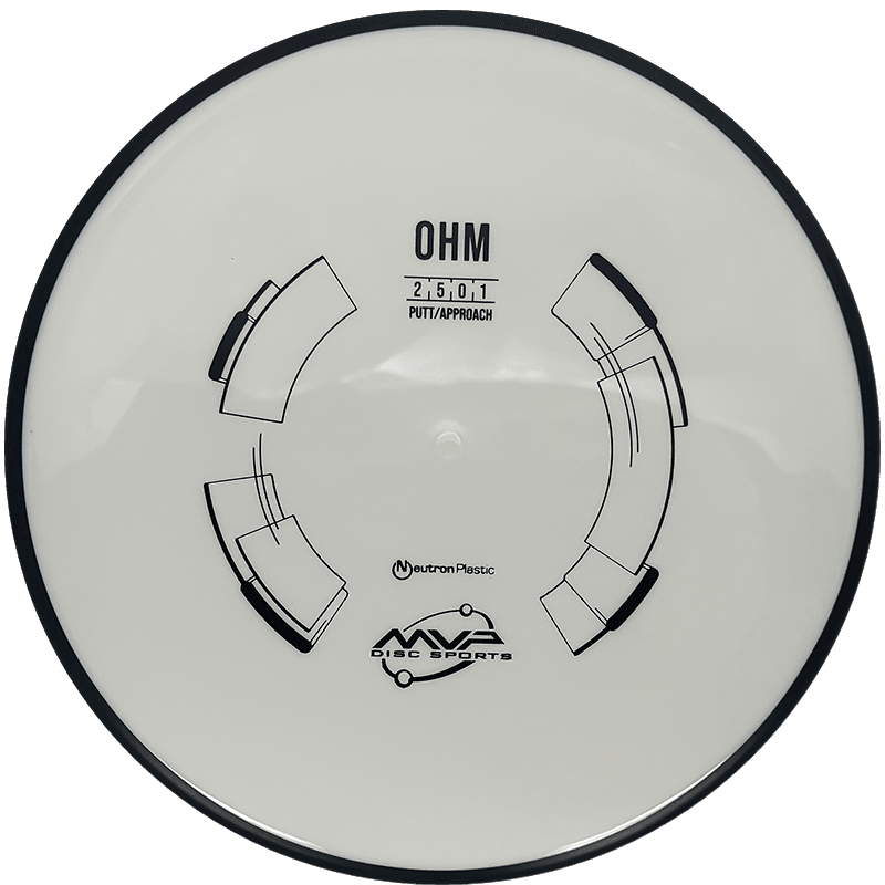 MVP Ohm MVP Ohm - Neutron / 166g - White (Black) - Skyline Disc Golf