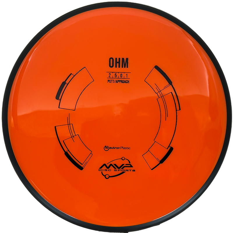 MVP Ohm MVP Ohm - Neutron / 169g - Orange (Black) - Skyline Disc Golf