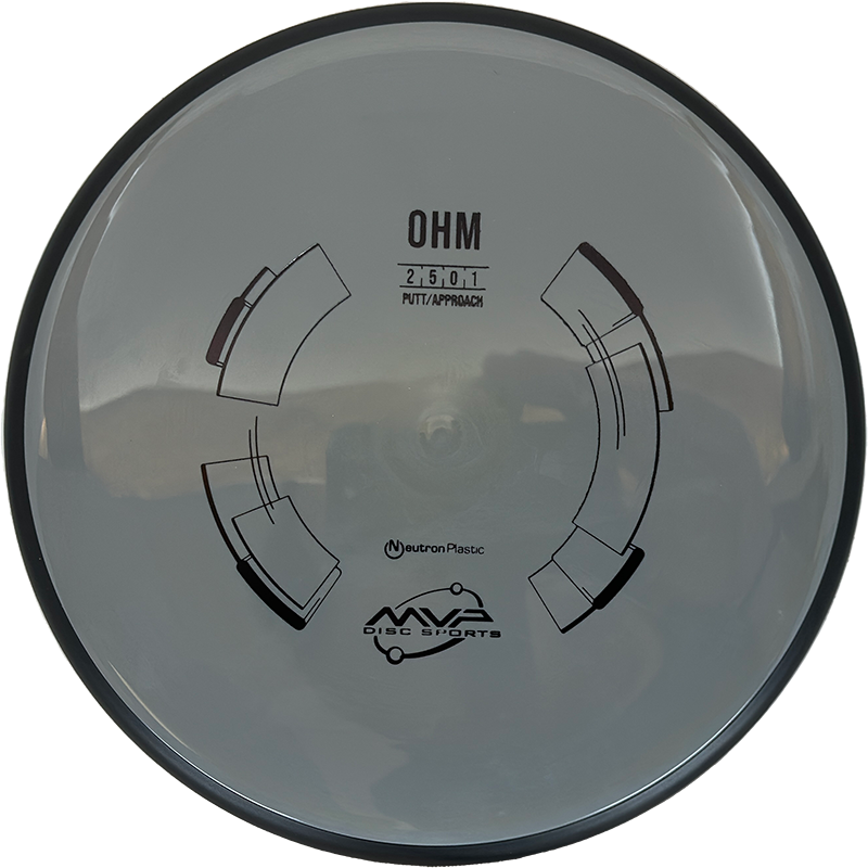 MVP Ohm MVP Ohm - Neutron / 172g - Gray (Black) - Skyline Disc Golf