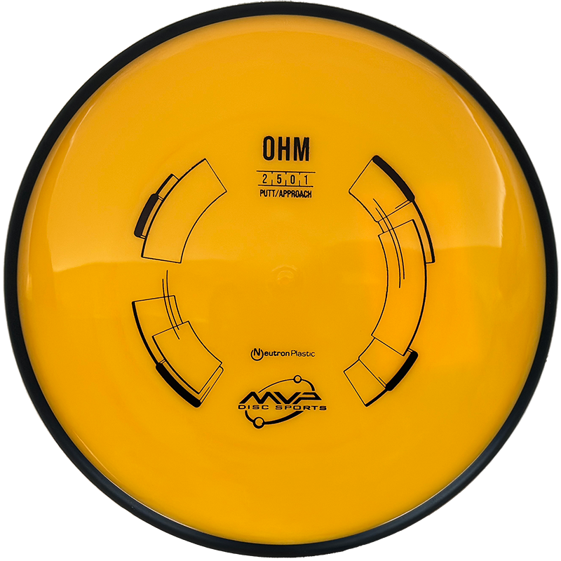 MVP Ohm MVP Ohm - Neutron / 174g - Apricot (Black) - Skyline Disc Golf