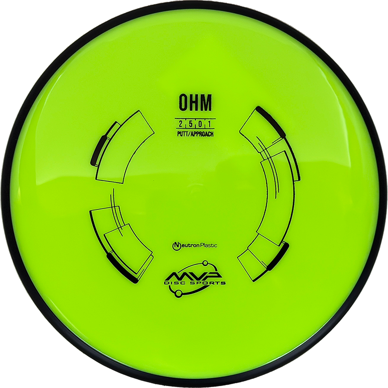 MVP Ohm MVP Ohm - Neutron / 174g - Chartreuse (Black) - Skyline Disc Golf