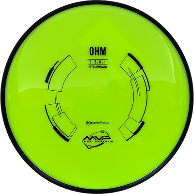 MVP Ohm MVP Ohm - Neutron / 174g - Chartreuse (Black) - Skyline Disc Golf