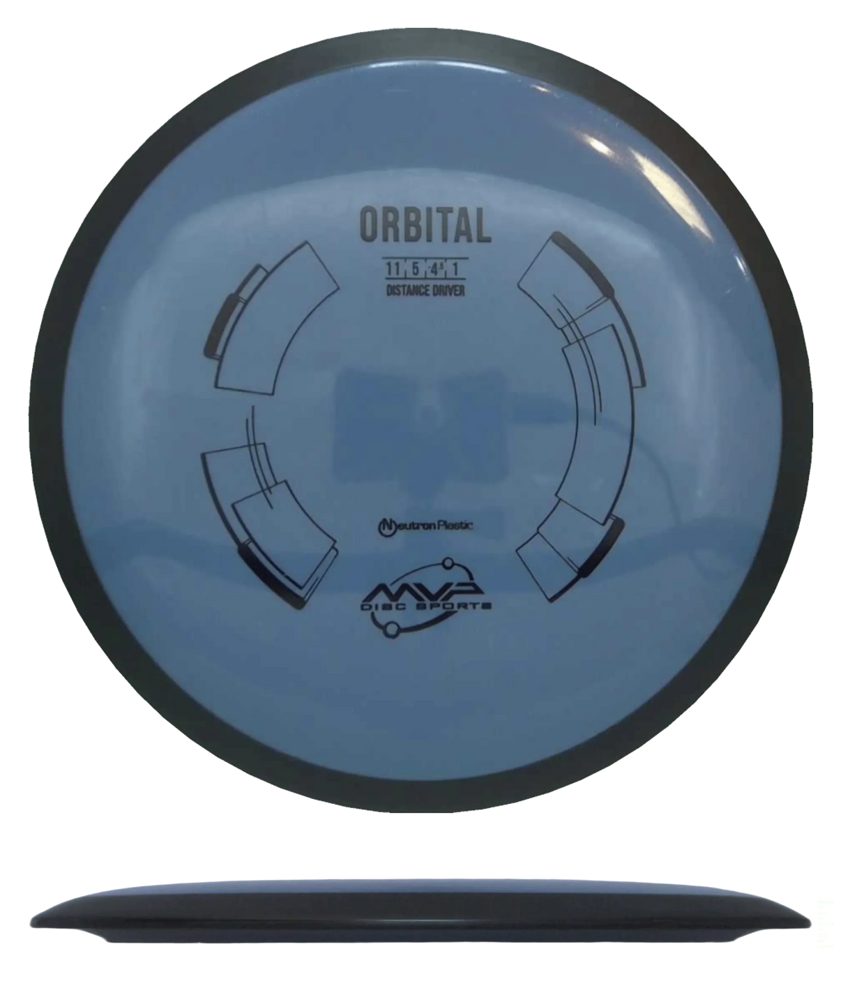 MVP Orbital - Neutron / 168g - Pastel Lavender Purple (Black) - Skyline Disc Golf