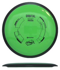 168g - Green (Black) Neutron MVP Orbital - Skyline Disc Golf