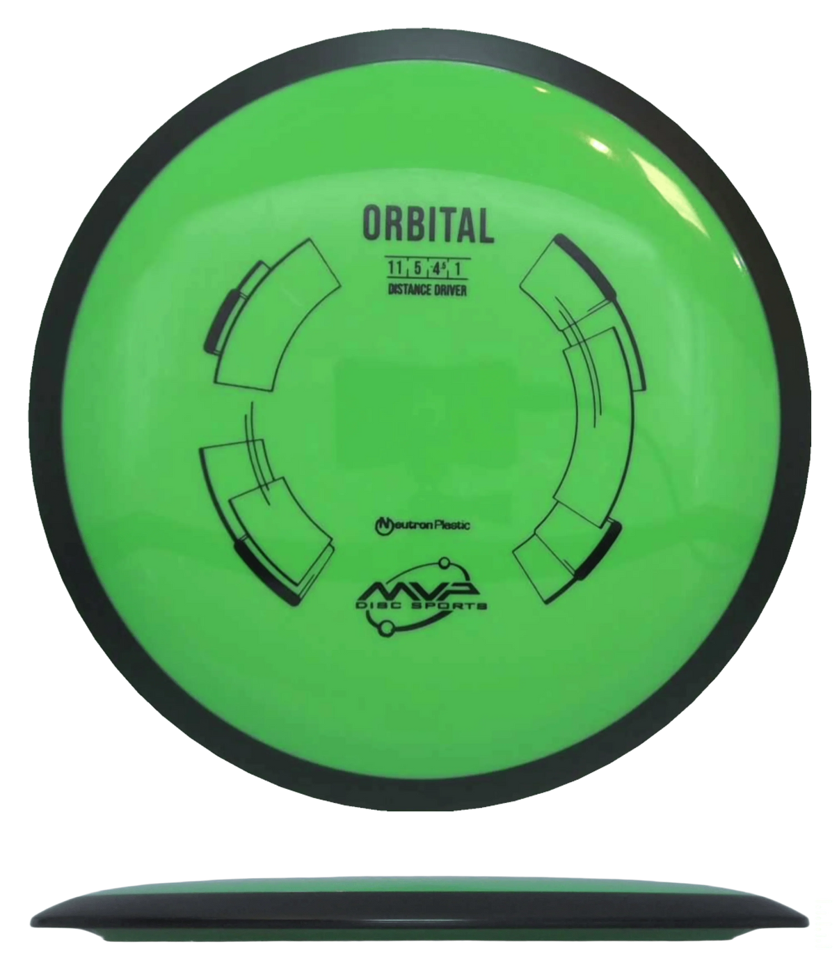 MVP Orbital - Neutron / 168g - Green (Black) - Skyline Disc Golf