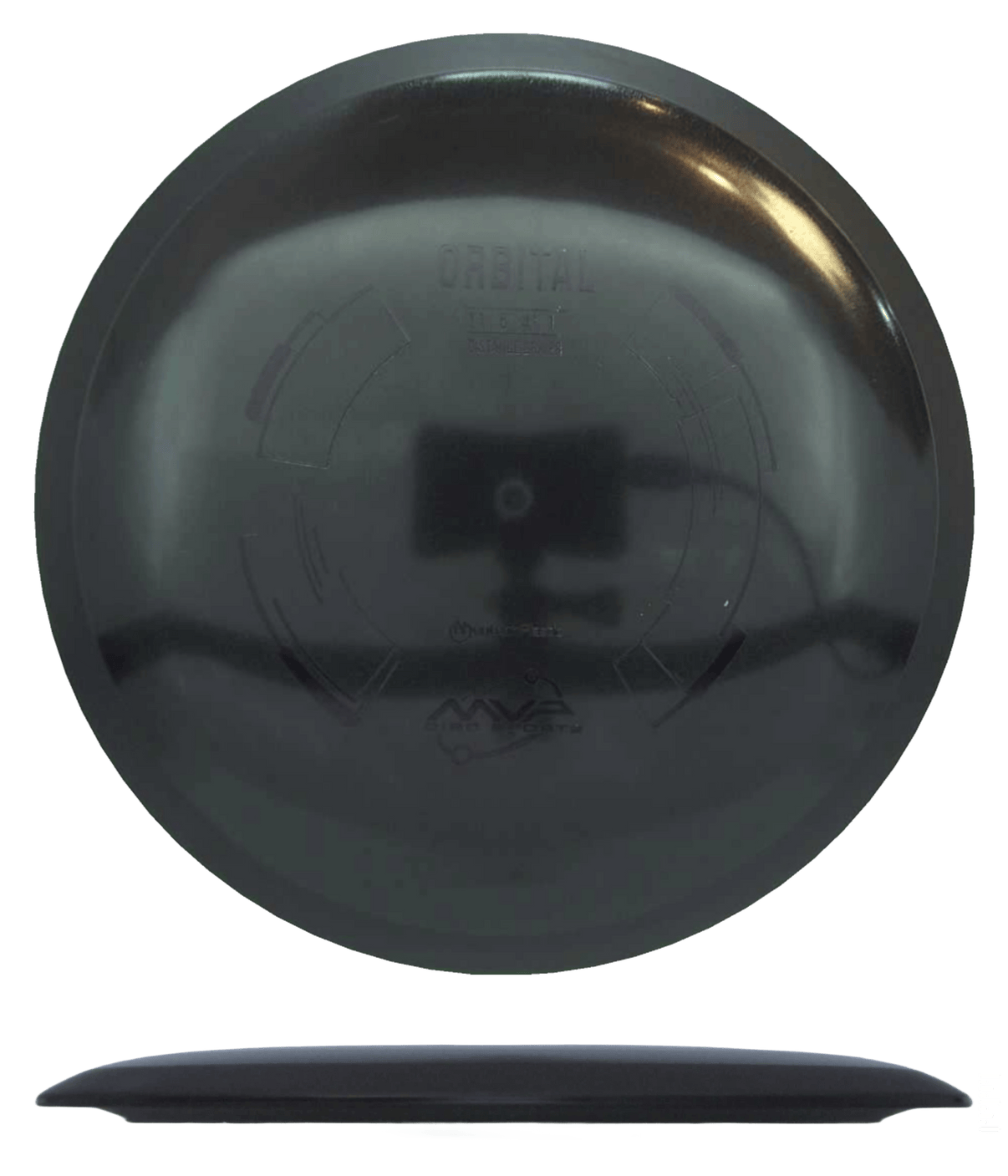 162g - Black (Black) Neutron MVP Orbital - Skyline Disc Golf