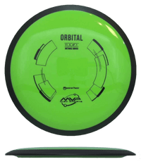 162g - Lime (Black) Neutron MVP Orbital - Skyline Disc Golf