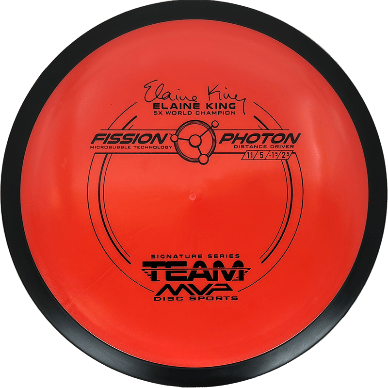 MVP Photon MVP Photon - Fission / 172g - Red (Black - Elaine King Team MVP) - Skyline Disc Golf