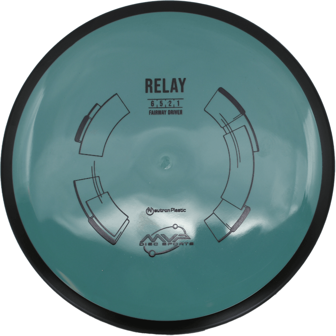 MVP Relay MVP Relay - Neutron / 159g - Forest Green (Black) - Skyline Disc Golf