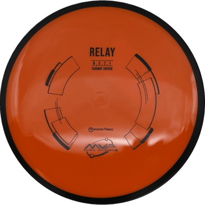 MVP Relay MVP Relay - Neutron / 160g - Orange (Black) - Skyline Disc Golf