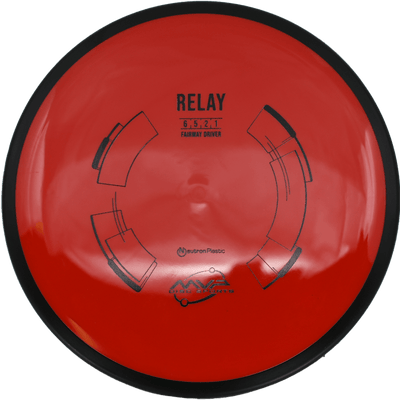 MVP Relay MVP Relay - Neutron / 161g - Red (Black) - Skyline Disc Golf