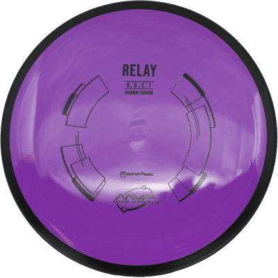 MVP Relay MVP Relay - Neutron / 165g - Purple (Black) - Skyline Disc Golf