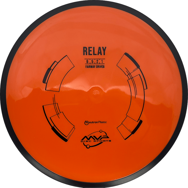 MVP Relay MVP Relay - Neutron / 166g - Orange (Black) - Skyline Disc Golf