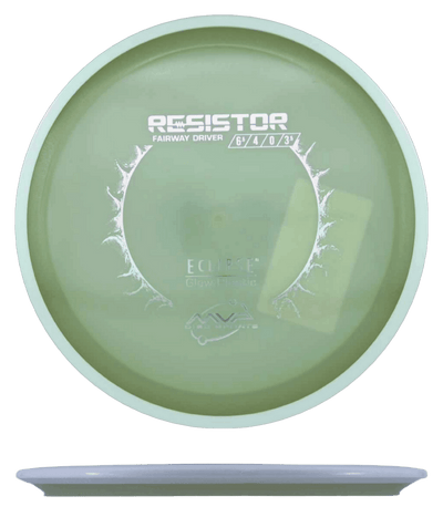 MVP Resistor MVP Resistor - Eclipse / 167g - Glow w/ White Rim (Silver) *040* - Skyline Disc Golf