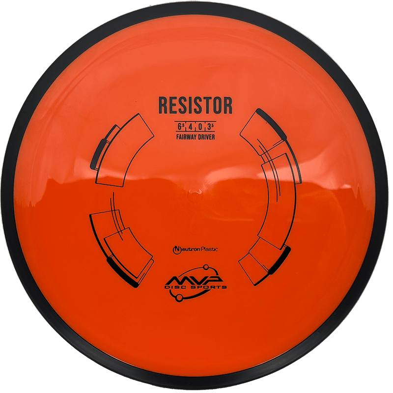 MVP Resistor MVP Resistor - Neutron / 157g - Red Orange (Black) - Skyline Disc Golf