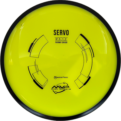 MVP Servo MVP Servo - Neutron / 157g - Yellow (Black) - Skyline Disc Golf